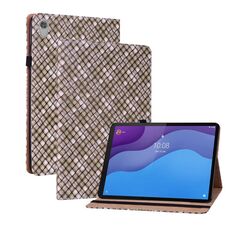 Per Lenovo Tab M10 HD Gen 2 TB-X306X Custodia per tablet in pelle con tessere con supporto (Brown)