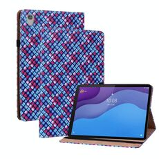 Per Lenovo Tab M10 HD Gen 2 TB-X306X Custodia per tavoletta in pelle con tessere con supporto (blu)