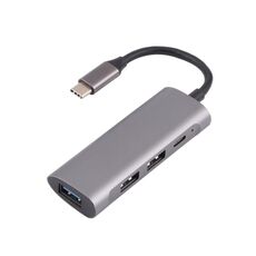 T-811 4 in 1 USB-C / Type-C a 3 USB 3.0 + USB-C / Type-C PORTS Docking Station