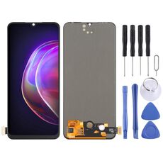 Schermo LCD in materiale AMOLED originale e assemblaggio completo di digitalizzatore per vivo V21 4G V2066, V2108