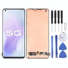 Schermo LCD originale per Vivo X50 Pro + / X50 Pro Plus / iQOO 5 Pro 5G V2025A V2011A con digitalizzatore assemblaggio completo