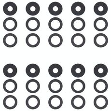 Per OPPO Reno6 4G / Reno6 5G / Reno6 Z 10 pezzi Obiettivo fotocamera posteriore