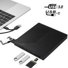CD e registratore DVD 6-in-1 Azionamento USB esterno USB 3.0
