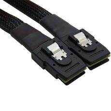 SAS36P SFF-8087 a SAS36P Cable Scheda madre Server Disco rigido Cavo dati del disco rigido, Colore: nero 0,7 m