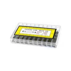 400 pezzi / scatola G084 6-25mm Scatola senza cuciture in acciaio inox imballaggio a molla