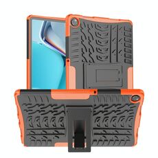 Per OPPO Realme Pad 10.4 Texture TPU TPU + Case Tablet PC (arancione)