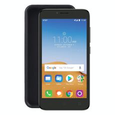 Cassa del telefono TPU per Alcatel Tetra (nero)