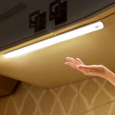 Cabinet magnetico ricaricabile Lampada da induzione del corpo umano, specifica: 900 mAh con interruttore 35 cm (luce gialla)