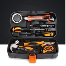 Set di combinazione di attrezzi a mano hardware domestico 9 in 1