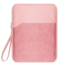 7,9-8.4 pollici pelle di pecora universale + tessuto oxford tessuto portatile tablet sacchetto di stoccaggio (rosa)