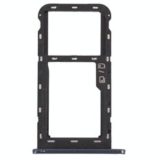 Vassoio della scheda SIM + vassoio della scheda Micro SD per ZTE BLADE A51 (nero)