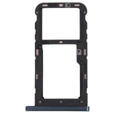 Vassoio della scheda SIM + vassoio della scheda SIM / vassoio della scheda micro SD per ZTE BLADE V10 VITA (verde scuro)
