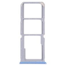 Per OPPO A16 / A16S CPH2269 CPH2271 Vassoio per schede SIM + Vassoio per schede SIM + Vassoio per schede Micro SD (blu)