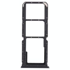 Per OPPO A54S CPH2273 Vassoio per schede SIM + Vassoio per schede SIM + Vassoio per schede Micro SD (nero)