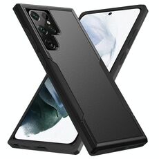 Per Samsung Galaxy S22 Ultra 5G Pioneer Armour Heavy Duty PC + Custodia per telefono TPU (nero)
