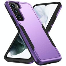 Per Samsung Galaxy S22 + 5G PIONEER ARMOR Heavy Duty PC + Cassa del telefono TPU (Purple Black)