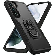Per Samsung Galaxy S22 + 5G PIONEER ARMOR Heavy Duty PC + porta cellulare TPU (nero)