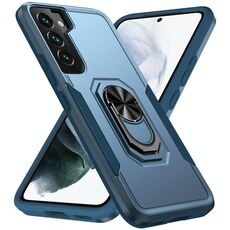 Per Samsung Galaxy S22 + 5G PIONEER ARMOR Heavy Duty PC + porta cellulare TPU (blu)