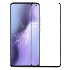 Per vivo S5 / X30 / X30 Pro / iQOO 3 Lente in vetro esterno dello schermo anteriore con adesivo otticamente trasparente OCA