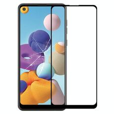 Per Samsung Galaxy S21 Lente in vetro esterno dello schermo anteriore con adesivo otticamente trasparente OCA