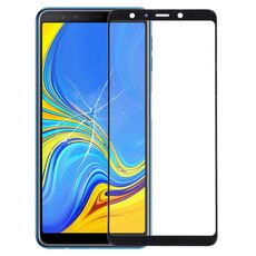 Per Samsung Galaxy A7 2018 / A750 Schermo frontale Lente in vetro esterno con adesivo otticamente trasparente OCA