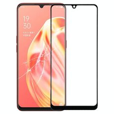 Per OPPO A91 / Reno3 Lente in vetro esterno dello schermo anteriore con adesivo otticamente trasparente OCA