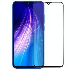 Lente in vetro esterno dello schermo anteriore con adesivo otticamente trasparente OCA per Xiaomi Redmi Note 8