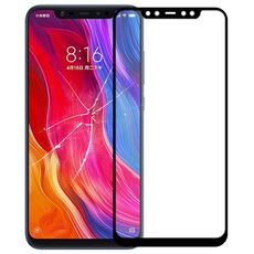 Lente in vetro esterno dello schermo anteriore con adesivo otticamente trasparente OCA per Xiaomi Mi 8