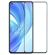 Lente in vetro esterno dello schermo anteriore con adesivo otticamente trasparente OCA per Xiaomi Mi 11 Lite