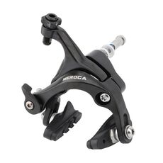 Meroca Bicycle in alluminio Alloy C freno C, colore: nero singolo frontale
