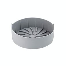 Air Fryer Grill Grill Grill Accessori, Dimensioni: rotondo 19 cm (grigio)