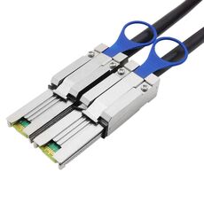Minisas26P SFF-8088 a SFF8088 Cavo di trasmissione dei dati del server del disco rigido (nero)