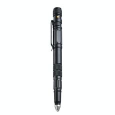 P08 LED all'aperto con finestra in acciaio a tungsteno lampeggiante Breaking Autodifection Pen (nero)