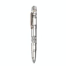 P08 LED all'aperto con finestra in acciaio al tungsteno lampeggiante Breaking Autodifection Pen (Gold)