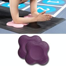 1 PC Support Flat Elbow Pads Yoga Knee Pads (Purple)