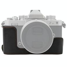 Macchina fotografica in pelle PU da 1/4 di pollice per Nikon Z FC (nero)