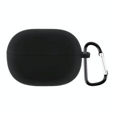Per Xiaomi Redmi Buds 3 Lite Custodia protettiva per auricolari in silicone con gancio (nero)