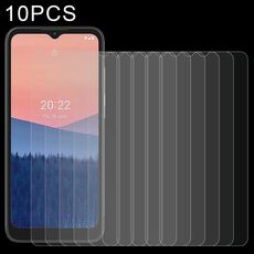 Pellicola di vetro temperato da 10 pezzi da 0,26 mm 9h 2.5D per Nokia C21