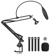 Staffa Gimbal per microfono condensatore a condensatore a condensatore
