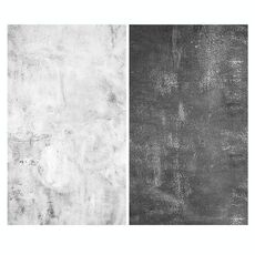 Scheda del fondo della fotografia biadescopica stereoscopica di 2 pezzi 3D (calce in bianco e nero)