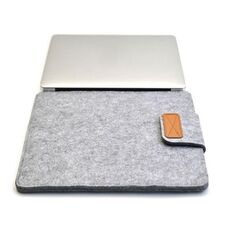 Borsa per laptop per laptop verticale tablet tablet Bag, Dimensioni: 11 pollici (grigio chiaro)