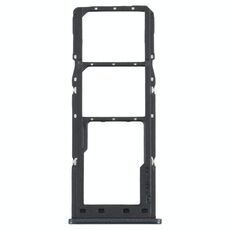 Per Samsung Galaxy M12 SM-M127 Vassoio per schede SIM + Vassoio per schede SIM + Vassoio per schede Micro SD (nero)