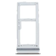 Per Samsung Galaxy A52S 5G SM-A528 Vassoio per schede SIM + Vassoio per schede SIM / Vassoio per schede Micro SD (Argento)