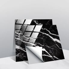 20 pezzi 10cm PVC Crystal Crystal Crystal Pellicola Geometric Pattern Mattonelle Adesivo da parete (TS228)
