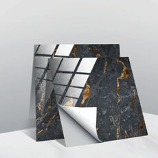 20 PCS 20 cm PVC Crystal Crystal Crystal Pellicola Geometric Pattern Mattonelle Adesivo murale (TS244)