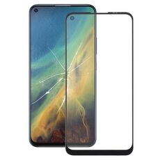 Lente in vetro esterno a schermo frontale per ZTE BLADE V2020 5G (nero)