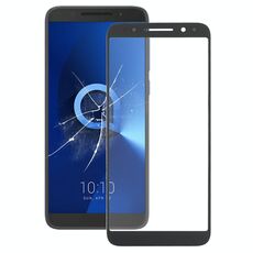 Per Alcatel 3 5052D Lente In Vetro Esterno Schermo Anteriore (Nero)