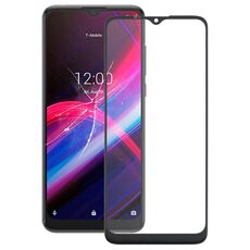 Obiettivo in vetro esterno a schermo frontale per T-Mobile Revvl 4+ 5062Z (nero)