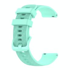 Per Huawei Watch 2 20 mm in fibra di carbonio a strisce a strisce (anatra d'acqua)