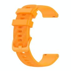 Per honor orologio ES 20mm in fibra di carbonio Strisce Silicone Watch Band (Yellow)
